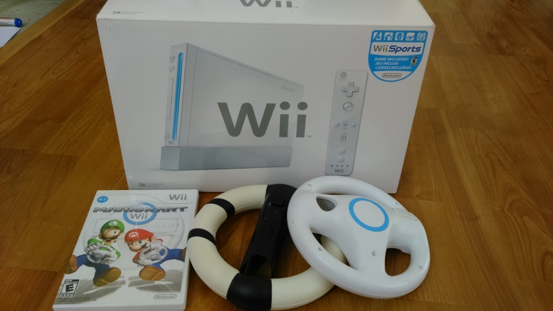 サンディエゴタウン クラシファイド Wii 本体とリモコン操作とマリオカート