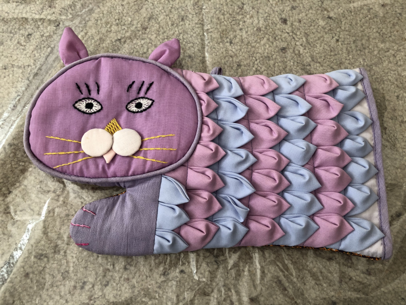 サンディエゴタウン クラシファイド 未使用 猫の鍋つかみ